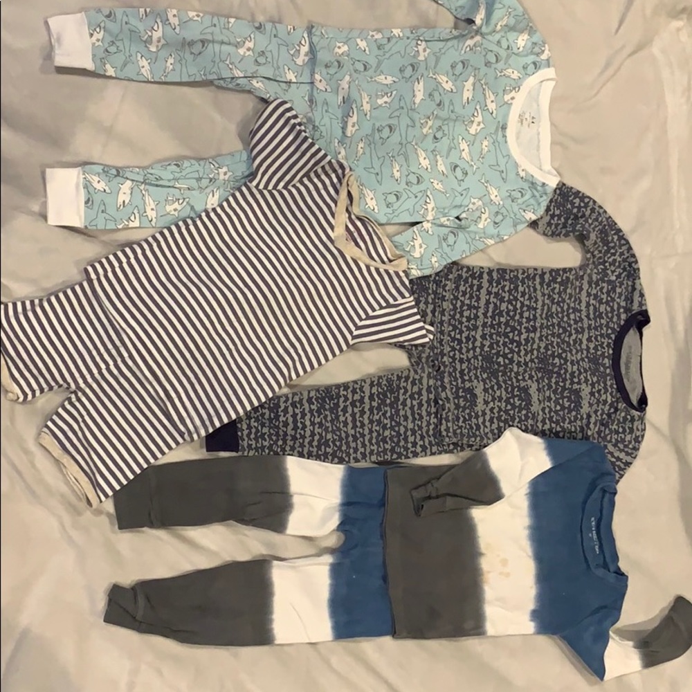 Boys 100% Cotton Pajamas Size 2T